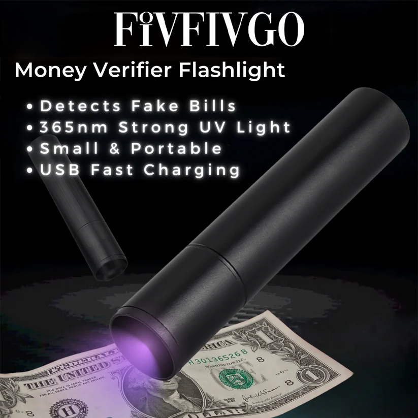 Fivfivgo™ Money Verifier Flashlight
