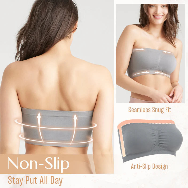 Fivfivgo™ CozyLift Seamless Supportive Tube Bra