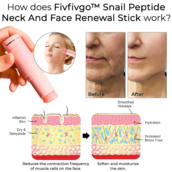 Fivfivgo™ Snail Peptide Neck And Face Renewal Stick