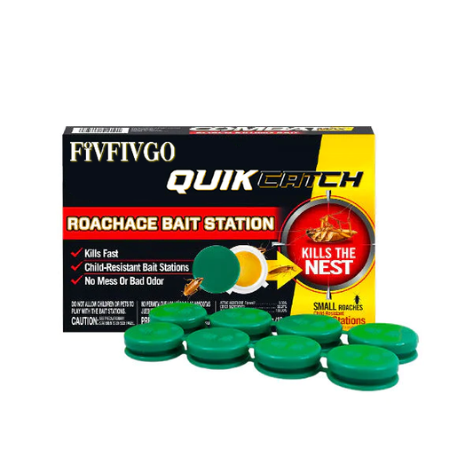 Fivfivgo™ QuikCatch RoachAce Bait Station